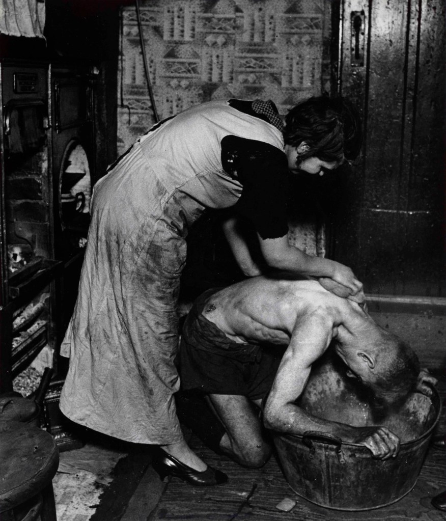 Bill Brandt (British born Germany, 1904-1983) 'Coal-Miner's Bath, Chester-le-Street, Durham' 1937