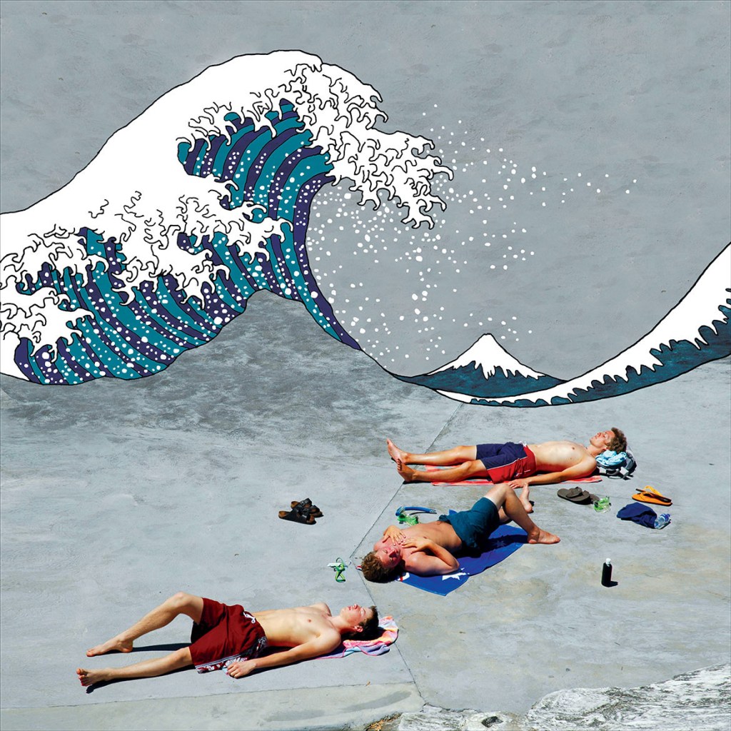 William Yang (Australia b. 1943) 'Great Wave off Clovelly' 2005/2016