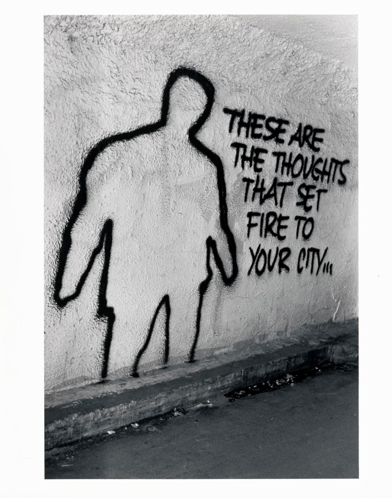 Anthony Friedkin (American, b. 1949) 'These Are the Thoughts that Set Fire to Your City' 1993