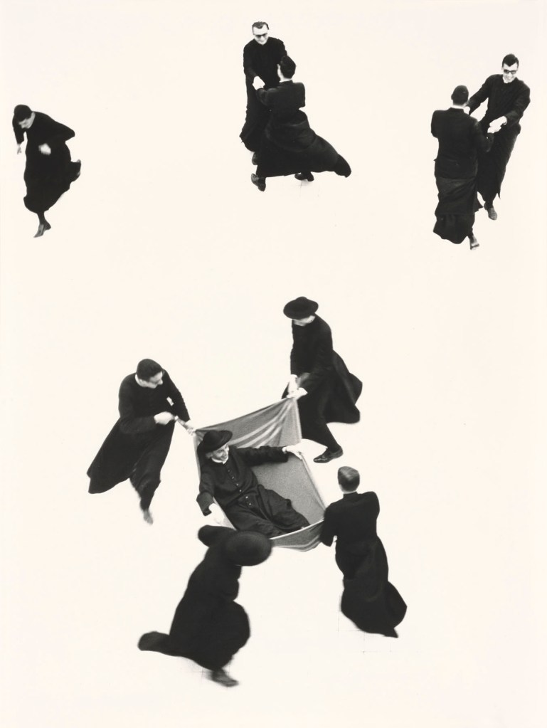 Mario Giacomelli (Italian, 1925-2000) 'Young Priests, No. 71' Negative 1961-1963