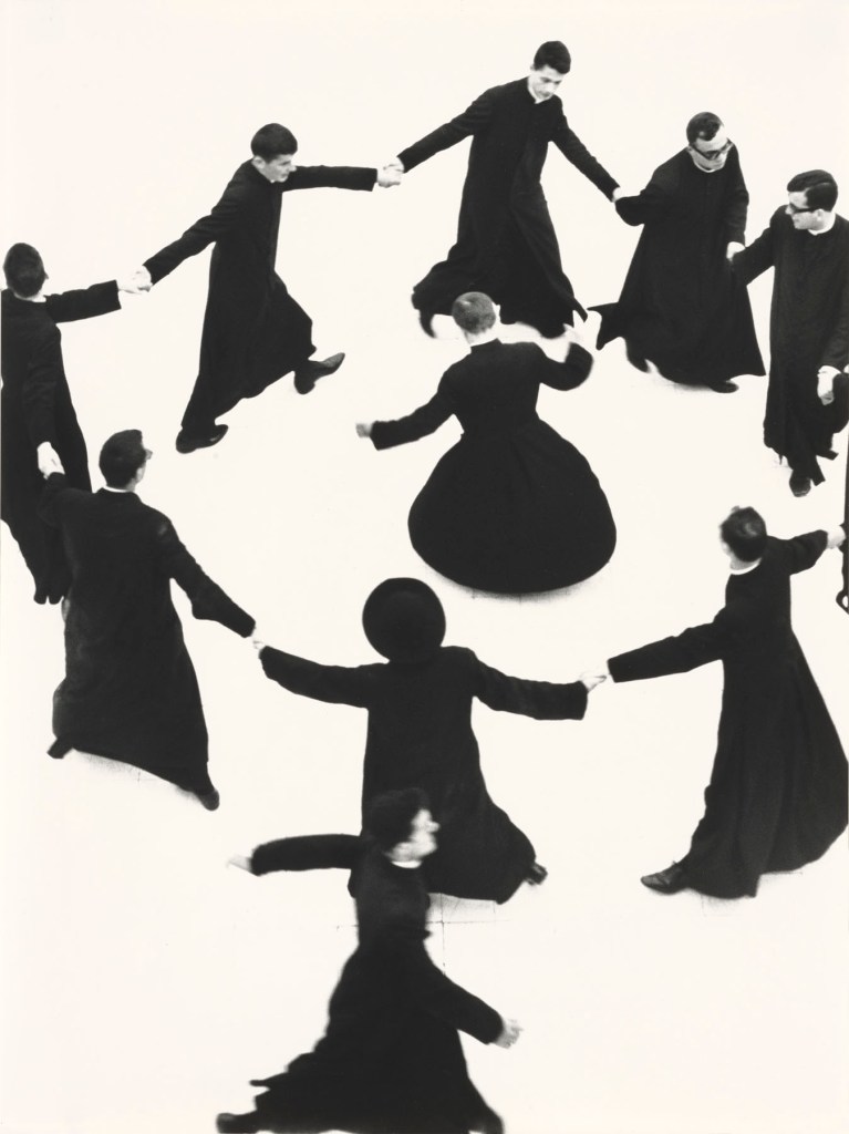Mario Giacomelli (Italian, 1925-2000) 'Young Priests, No. 74' Negative 1961-1963