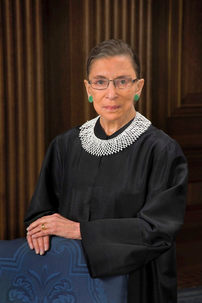 Steve Petteway (American) 'Official portrait of United States Supreme Court Justice Ruth Joan Bader Ginsburg' 2013