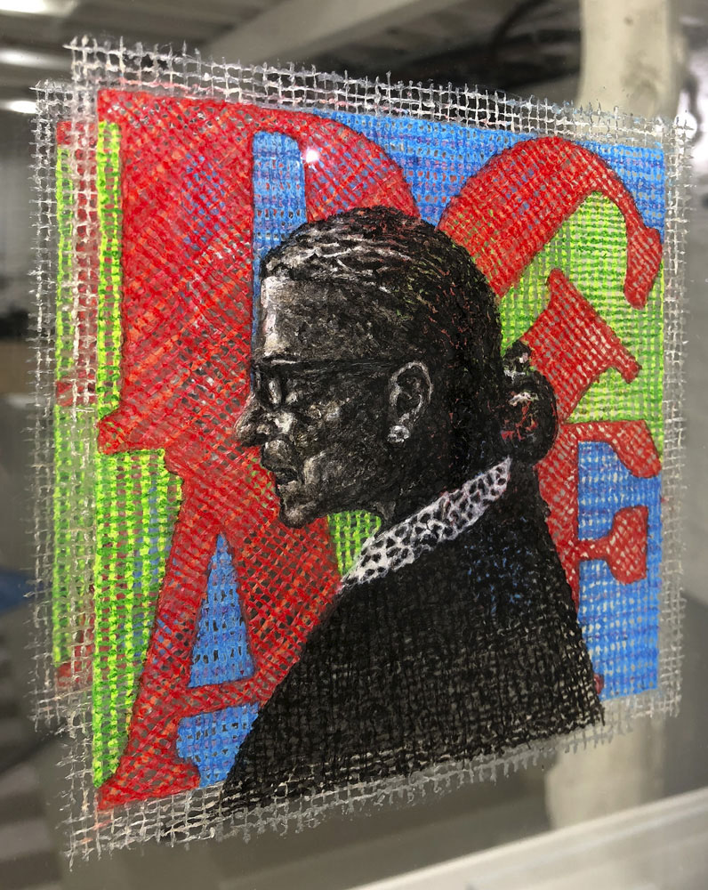 Ari Richter (American, b. 1983) 'RBG Tattoo II' 2018