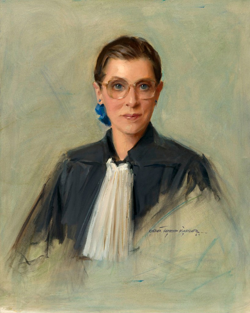 Everett Raymond Kinstler (American, 1926-2019) 'Ruth Bader Ginsburg' 1996