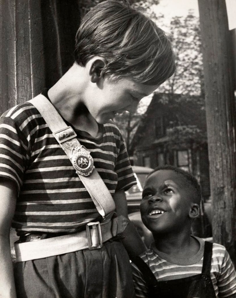 Marion Palfi (American born Germany, 1907-1978) 'School Patrol, Detroit' 1946-1949