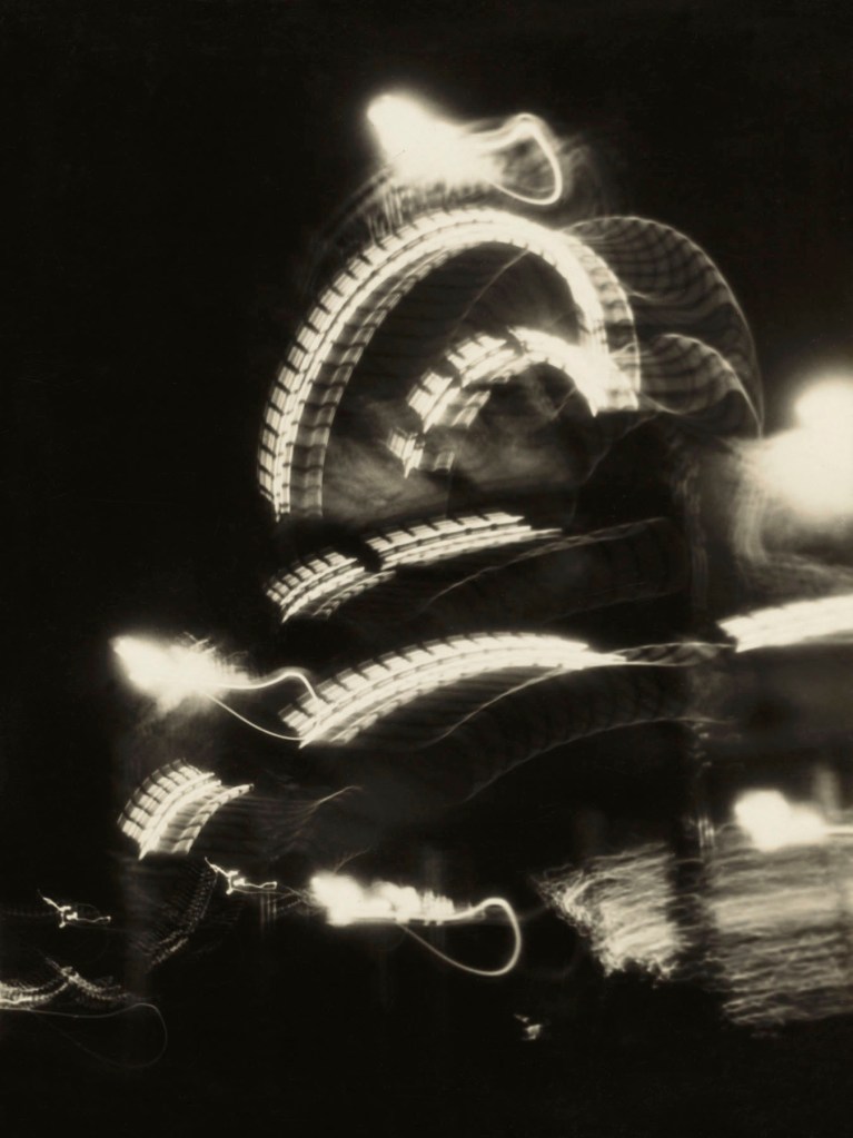 Renata Bracksieck (German, 1900-1992) 'Karnevalslichter' (Carnival Lights) 1920s-1930s from the exhibition 'The New Woman Behind the Camera' at the National Gallery of Art, Washington, Oct 2021 - Jan 2022