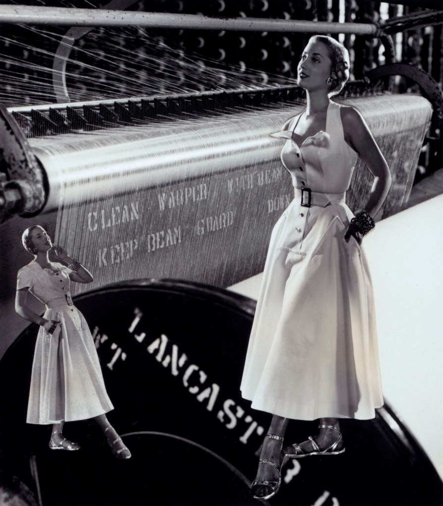 Wynn Richards (American, 1888-1960) 'Preparing Yarn for Weaving' 1948