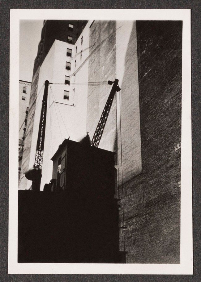 Berenice Abbott (American, 1898-1991) 'Page from New York Album' 1929-1930 (detail)