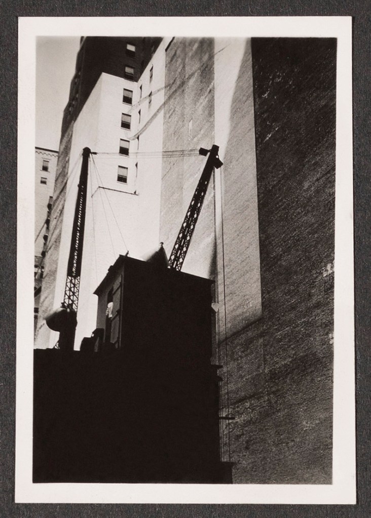 Berenice Abbott (American, 1898-1991) 'Page from New York Album' 1929-1930 (detail)