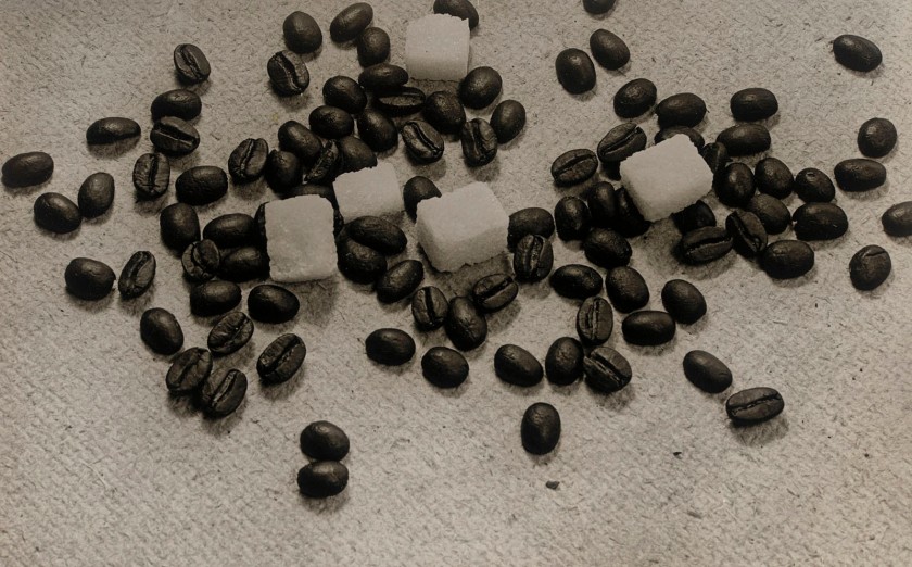Judit Kárász (Hungarian, 1912-1977) 'Kávészemek cukorral' (Coffee Beans and Sugar) 1931