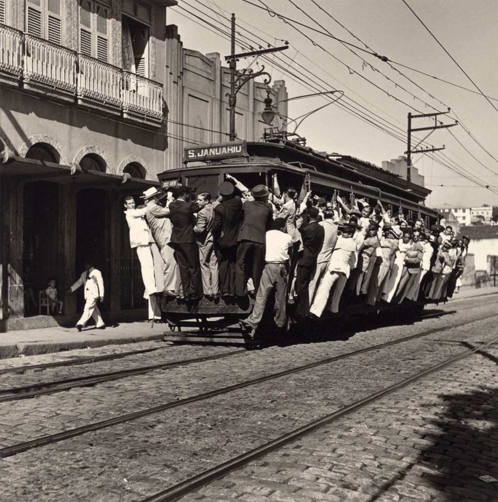 Genevieve Naylor (American, 1915-1989) 'São Januário Trolley' Early 1940s