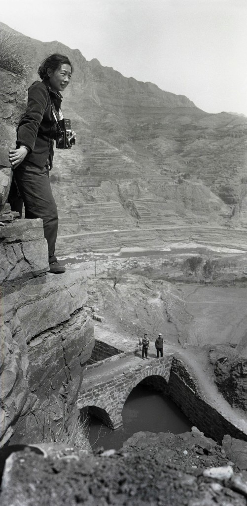 Shu Ye (Chinese) 'Niu Weiyu with Camera' c. 1960