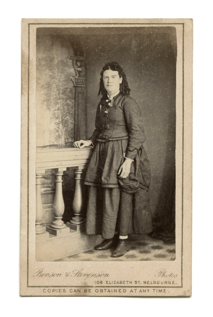 Benson & Stevenson (Australian) 'Untitled (Standing woman)' c. 1872-1880