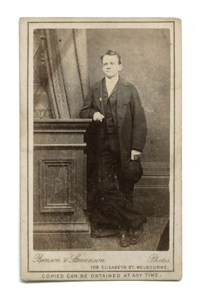 Benson & Stevenson (Australian) 'Untitled (Standing man)' c. 1872-1880