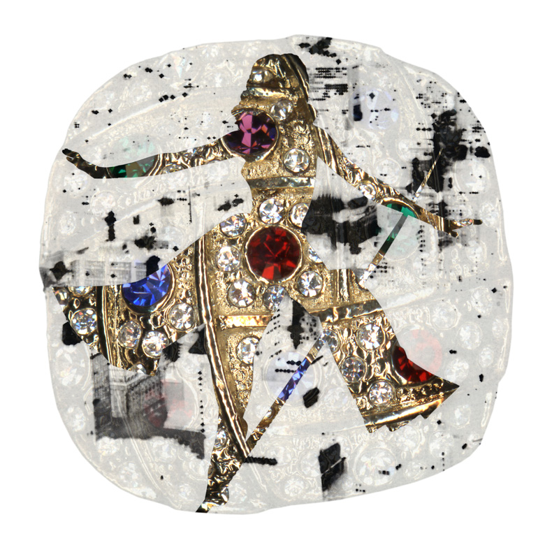 Marcus Bunyan (Australian, b. 1958) 'Button 2B' from the series 'D O < R >' 2001