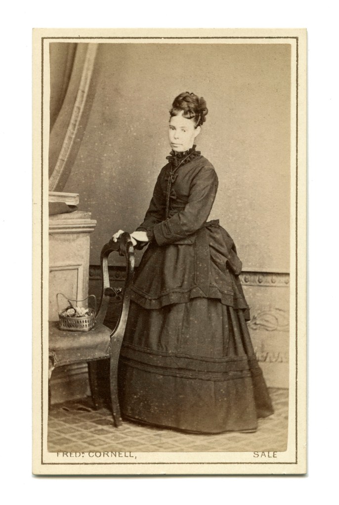 Frederick Cornell (Australian born England, c. 1833-1890) 'Untitled (Standing woman)' c. 1873 - c. 1890 (recto)