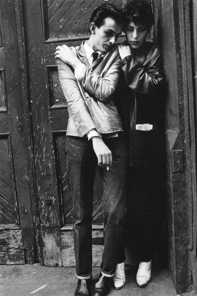 Arlene Gottfried (American, 1960-2017) 'Doorway in Soho, NY' 1980