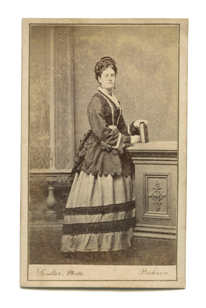 Ezra Goulter (Australian born England, 1825-1899) Untitled (Standing woman) c. 1876 - c. 1893 (recto)