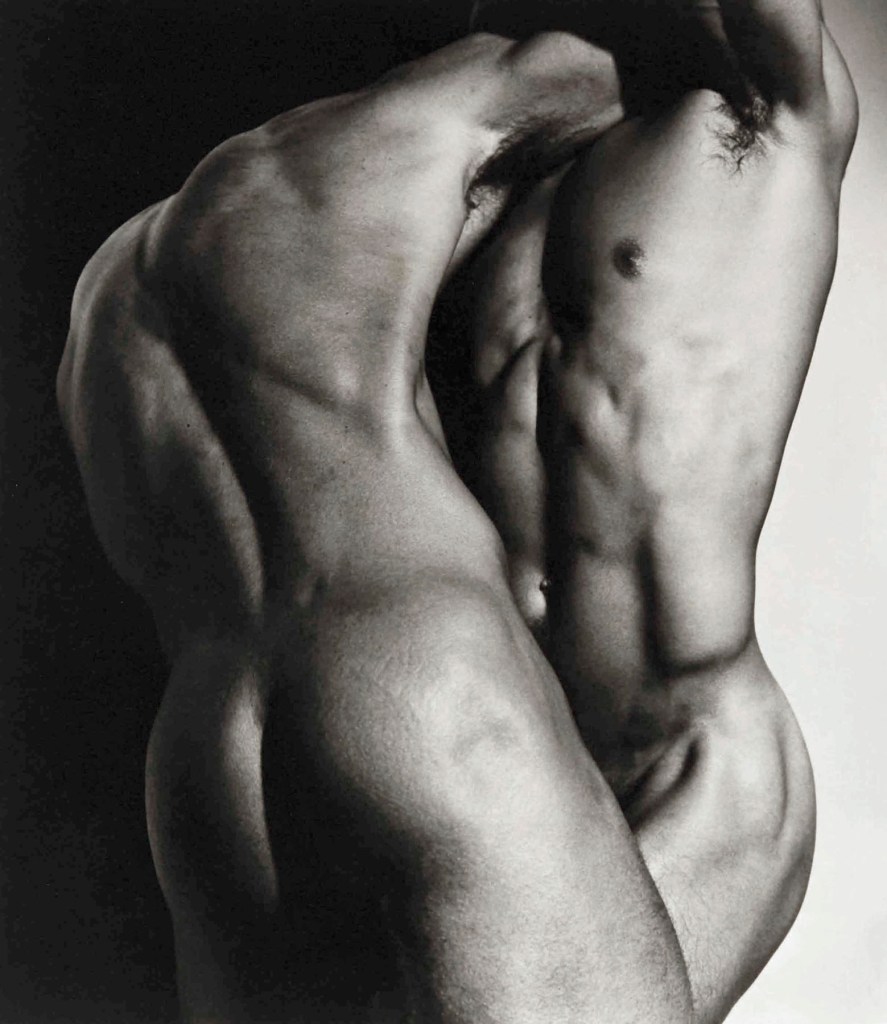 Herb Ritts (American, 1952-2002) 'Wrestling Torsos, Hollywood' c. 1987