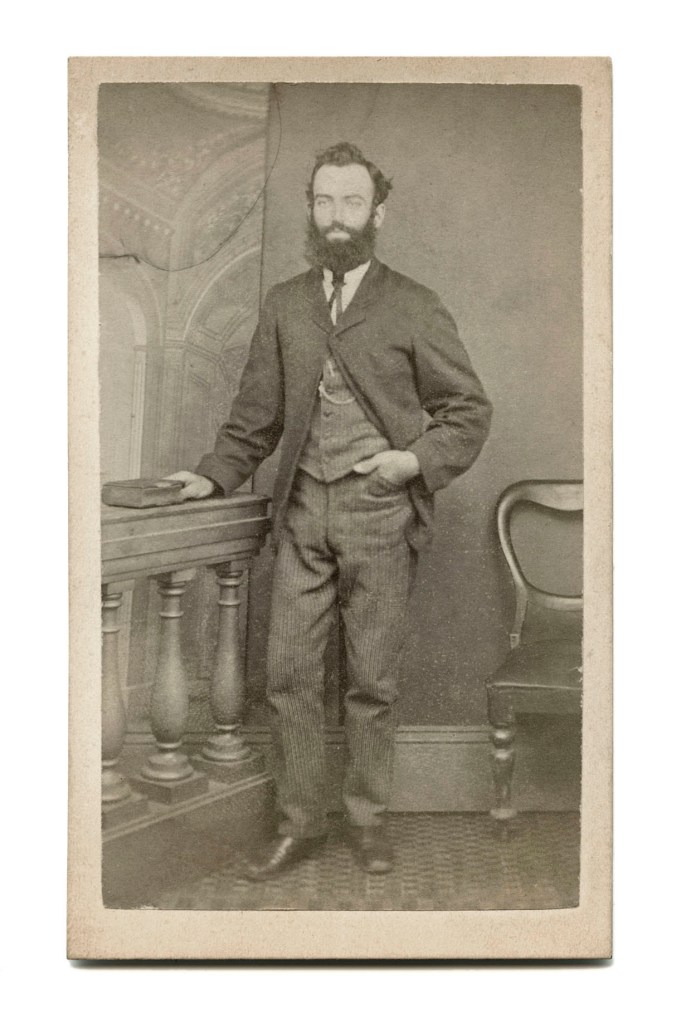 Unknown photographer. 'Untitled (Standing man)' 1860s-1880s