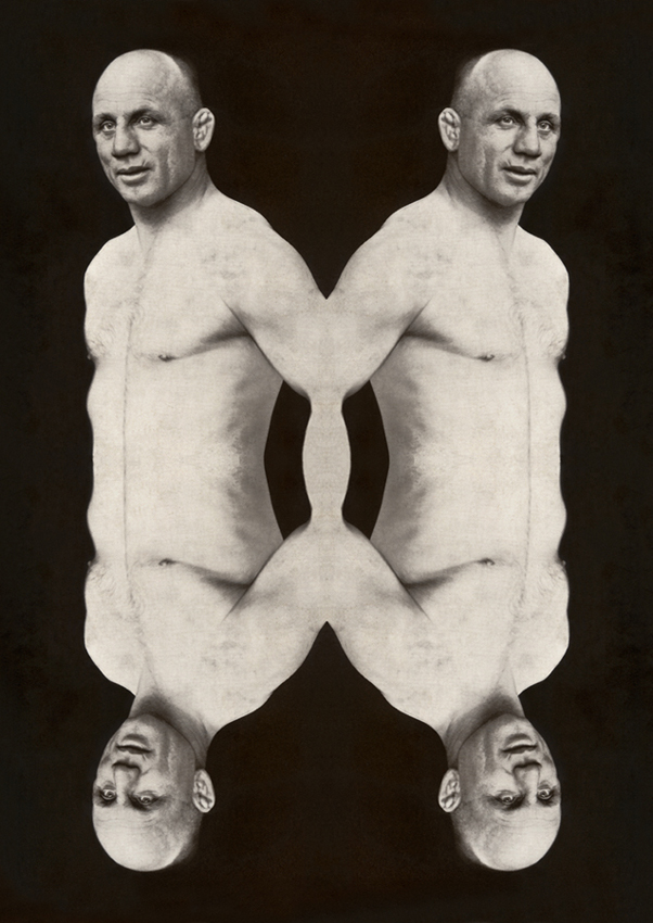 Marcus Bunyan (Australian, b. 1958) 'Untitled' from the series 'The Wrestlers' 2001