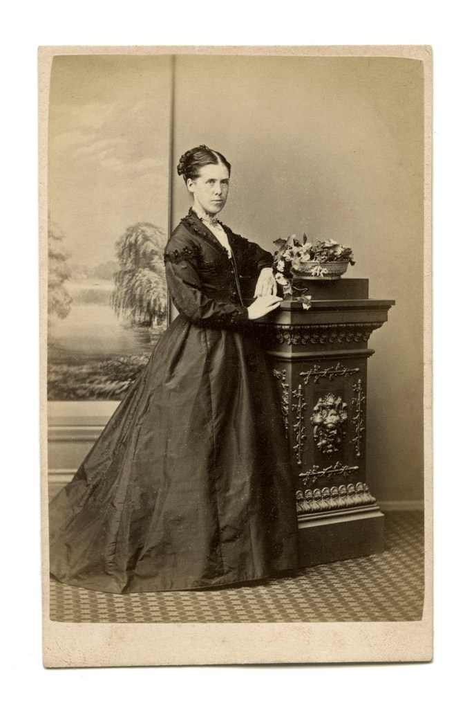 Joseph Turner (Australian, active 1856- 1880s) 'Untitled (Standing woman)' c. 1866 (recto)