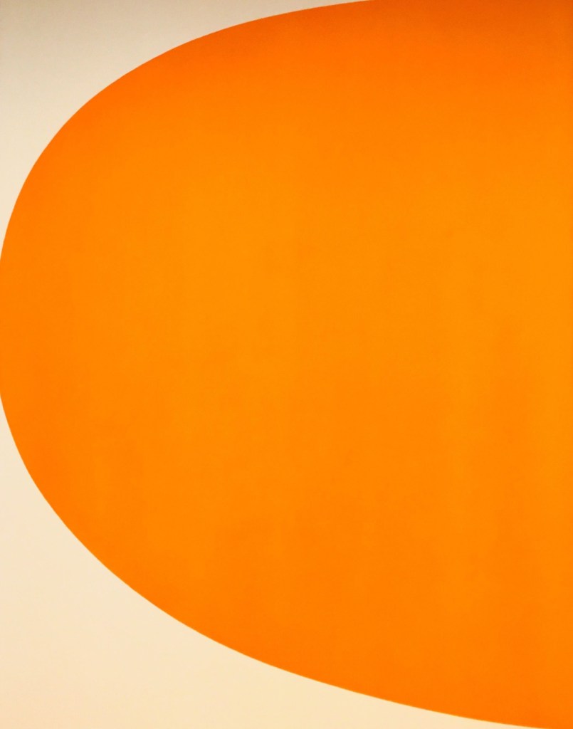 Ellsworth Kelly (American, 1923-2015) 'Orange curve' 1964-1965