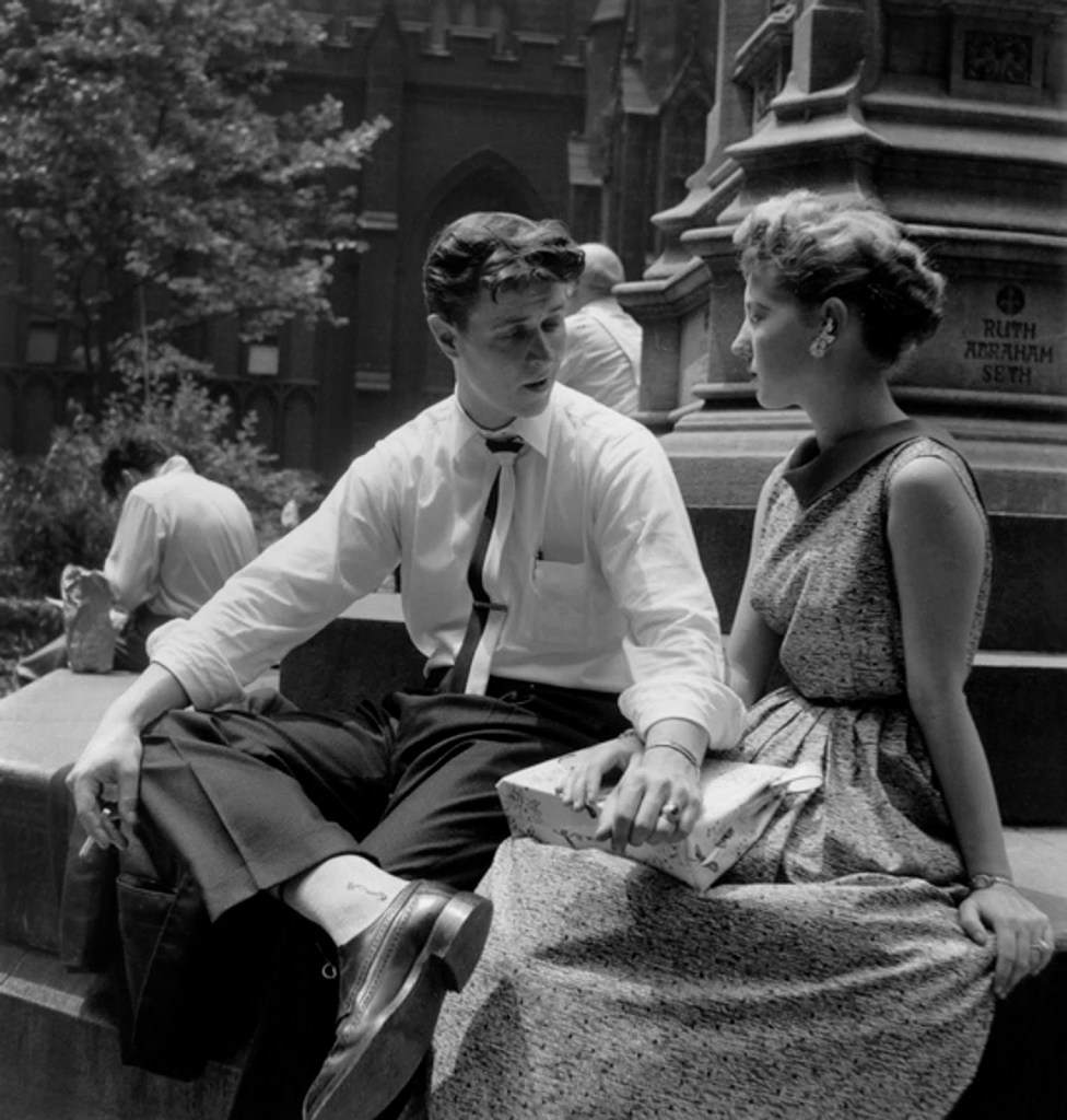 Imogen Cunningham (American, 1883-1976) 'In Trinity Churchyard, No. 2, New York' 1956