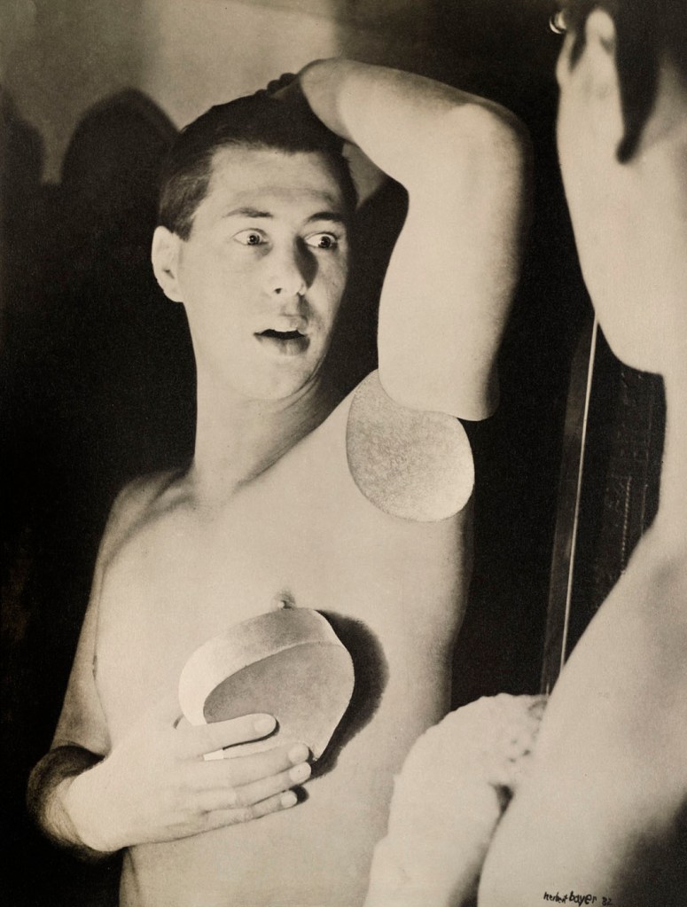 Herbert Bayer (American born Austria, 1900-1985) 'Humanly Impossible (Self-Portrait)' 1932