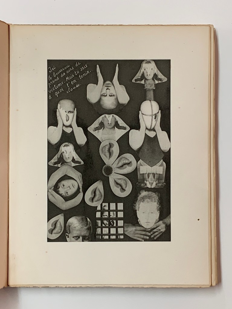 Claude Cahun (1894-1954) 'Aveux Non Avenus' Paris- Éditions du Carrefour, 1930