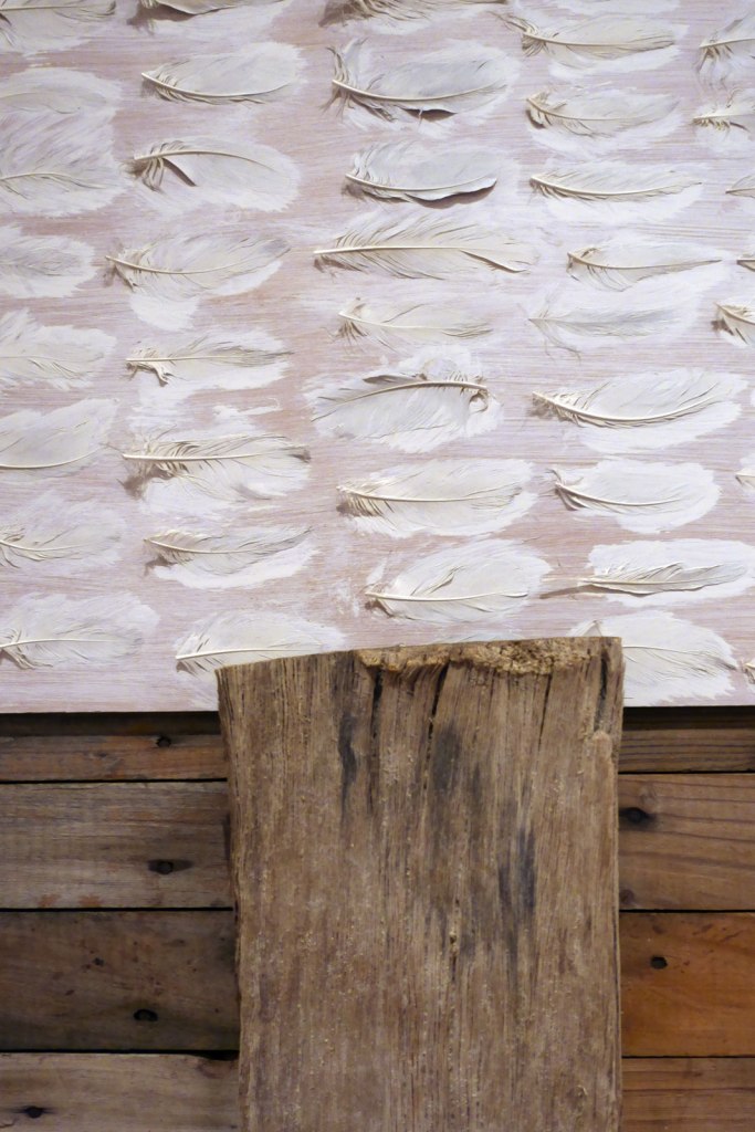 Rosalie Gascoigne (Australian born New Zealand, 1917-1999) 'Winter paddock' 1984 (installation view detail)