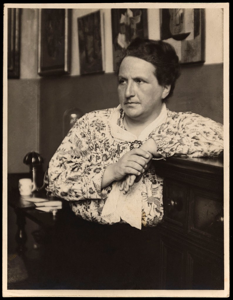 Man Ray (American, 1890-1976) 'Gertrude Stein (at Home)' 1922 Man Ray (American, 1890-1976) 'Gertrude Stein (at Home)' 1922