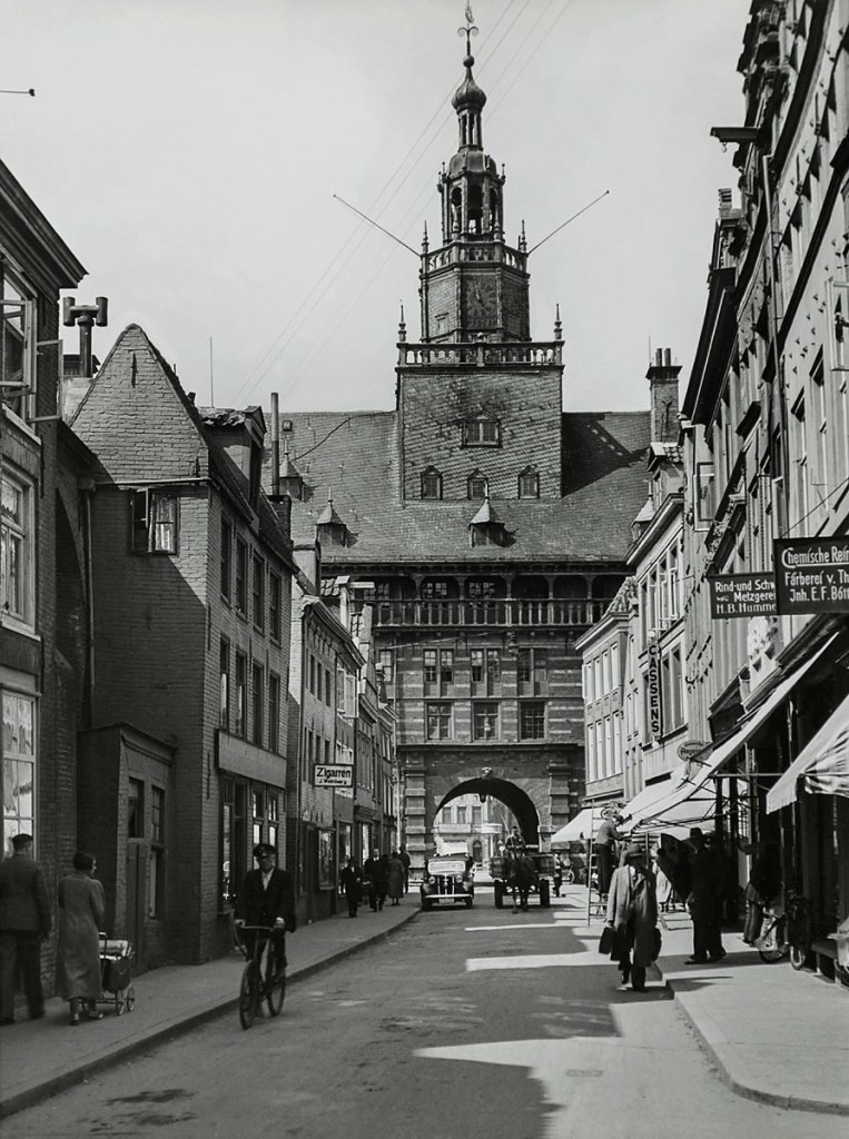 Hildegard Heise (German, 1897-1979) 'Rathaus Stadtseite, Emden' (Town hall city side, Emden) Before 1937