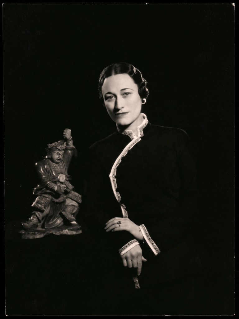 Man Ray (American, 1890-1976) 'Wallis Simpson with Chinese Sculpture' 1936 Man Ray (American, 1890-1976) 'Wallis Simpson with Chinese Sculpture' 1936