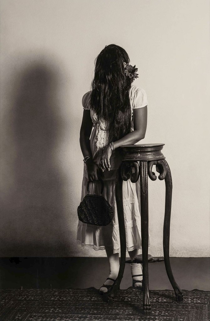 Anoli Perera (Sri Lankan, b. 1962; America 1988-1992; Sri Lanka 1992-2016; arrived India 2016) 'I let my hair loose' 2010-2011