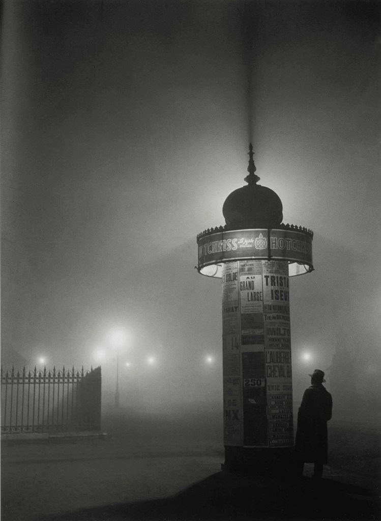 Brassaï (Hungarian-French, 1899-1984) 'Colonne Morris dans le Brouillard' 1933 Brassaï (Hungarian-French, 1899-1984) 'Colonne Morris dans le Brouillard' 1933