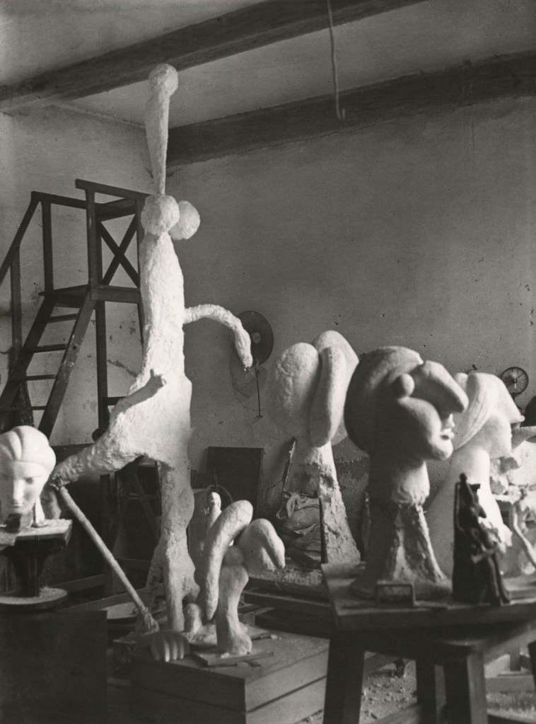 Brassaï (Hungarian-French, 1899-1984) 'Plaster sculptures in Pablo Picasso's studio, Boisgeloup' December 1932 Brassaï (Hungarian-French, 1899-1984) 'Plaster sculptures in Pablo Picasso's studio, Boisgeloup' December 1932