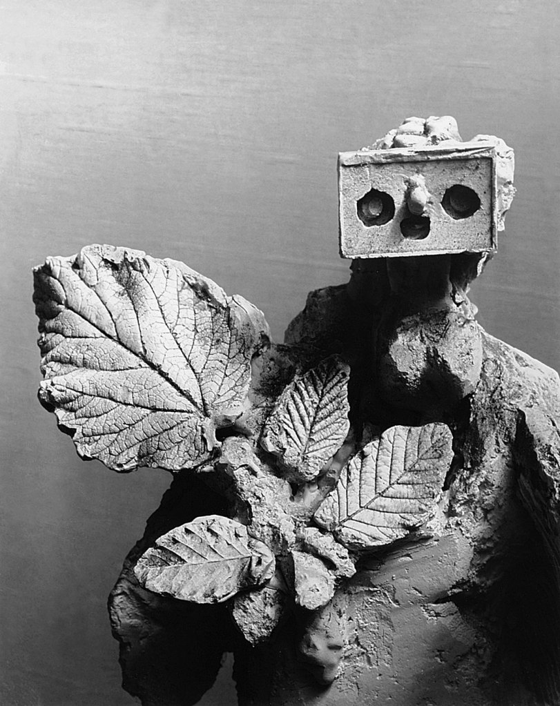 Brassaï (Hungarian-French, 1899-1984) 'Detail of the plaster sculpture Woman with Leaves (Pablo Picasso, 1934) in the studio on the rue des Grands- Augustins, Paris' 1943 Brassaï (Hungarian-French, 1899-1984) 'Detail of the plaster sculpture Woman with Leaves (Pablo Picasso, 1934) in the studio on the rue des Grands- Augustins, Paris' 1943