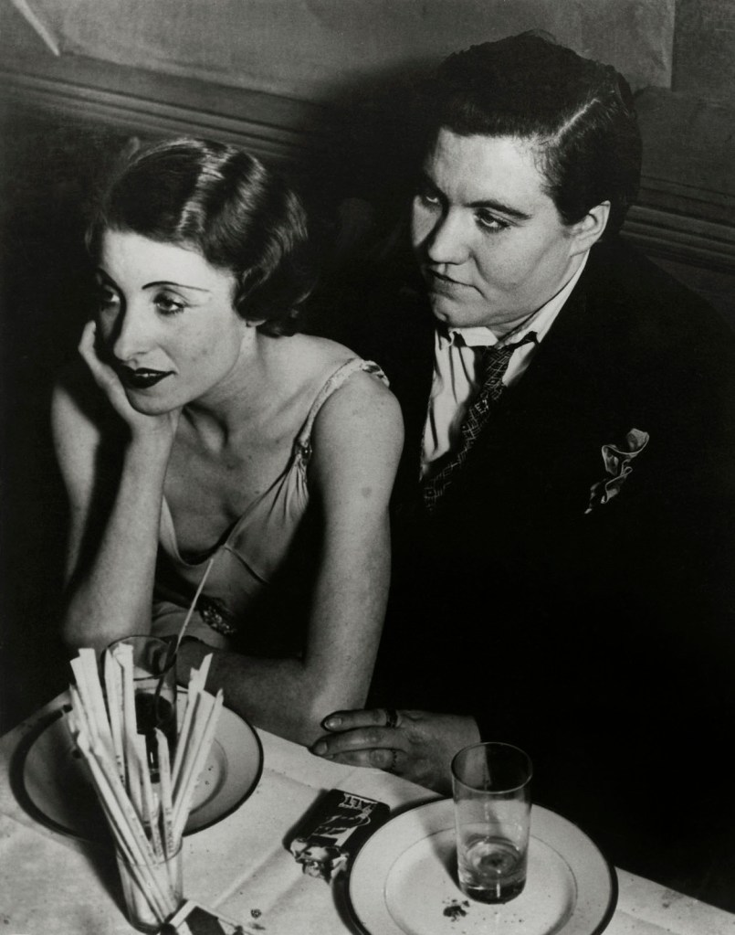 Brassaï (Hungarian-French, 1899-1984) 'Fat Claude and her girlfriend at Le Monocle, Paris' c. 1932 Brassaï (Hungarian-French, 1899-1984) 'Fat Claude and her girlfriend at Le Monocle, Paris' c. 1932