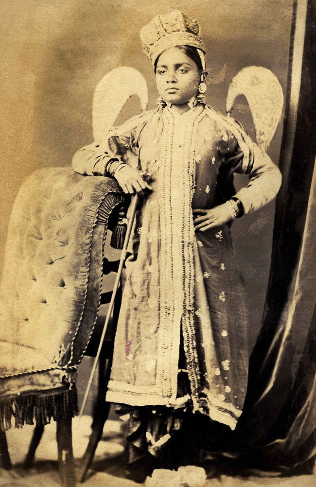 Darogah Abbas Ali (Indian, dates unknown) 'Portrait of a courtesan' 1874