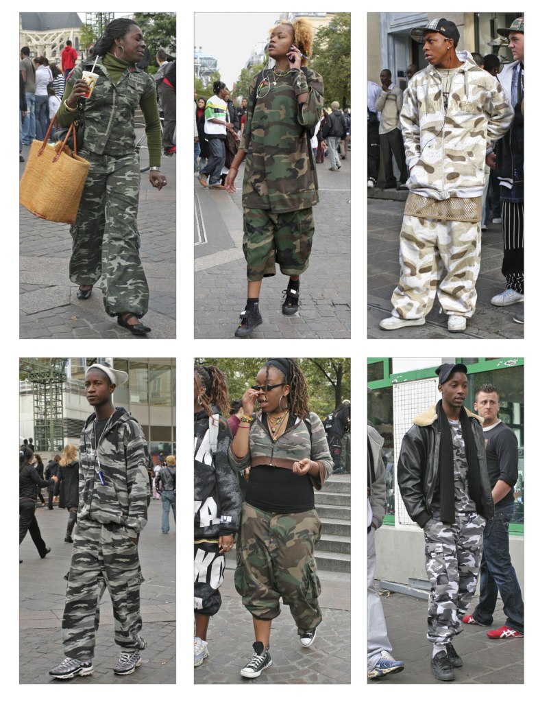 Hans Eijkelboom (Dutch, b. 1949) 'Photo Note October 21, 2006 (Camouflage)' (detail) Hans Eijkelboom (Dutch, b. 1949) 'Photo Note October 21, 2006 (Camouflage)' (detail)