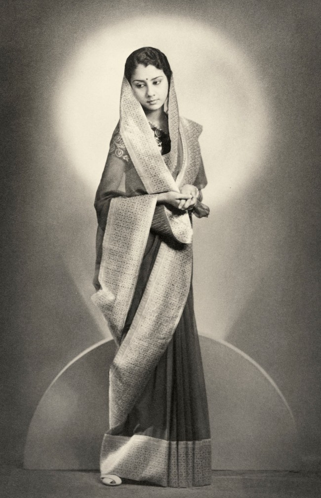Hamilton Studios Ltd. 'Portrait of Maharini Vijaya Raje Scindia' c. 1940