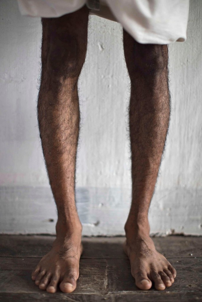 Indu Antony (Indian, b. 1982) 'Uncle Had Hairy Legs' 2017