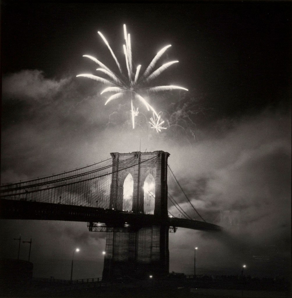 Bruce Cratsley (American, 1944-1998) 'Brooklyn Bridge Centennial' 1983