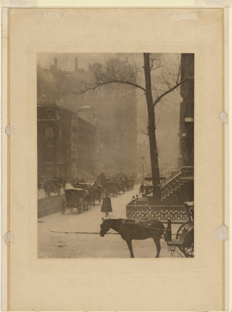 Alfred Stieglitz (American, 1864-1946) 'The Street – Design for a Poster' 1903