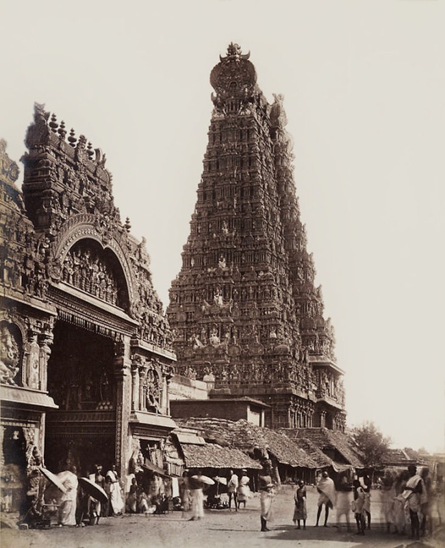 Nicholas & Company (attributed) 'Meenakshi Temple, Madurai' c. 1880