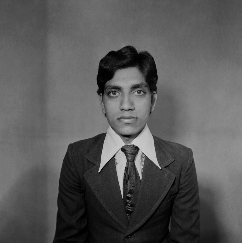 Suresh Punjabi (Indian, b. 1957) 'Untitled (Administrative portrait) Suhag Studio, Nagda, Madhya Pradesh' 1987