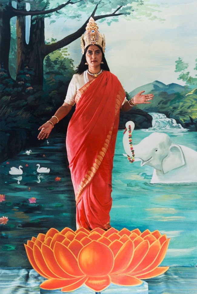 Pushpamala N (Indian, b. 1956) with Clare Arni (Scottish, b. 1962) 'Lakshmi' 2001