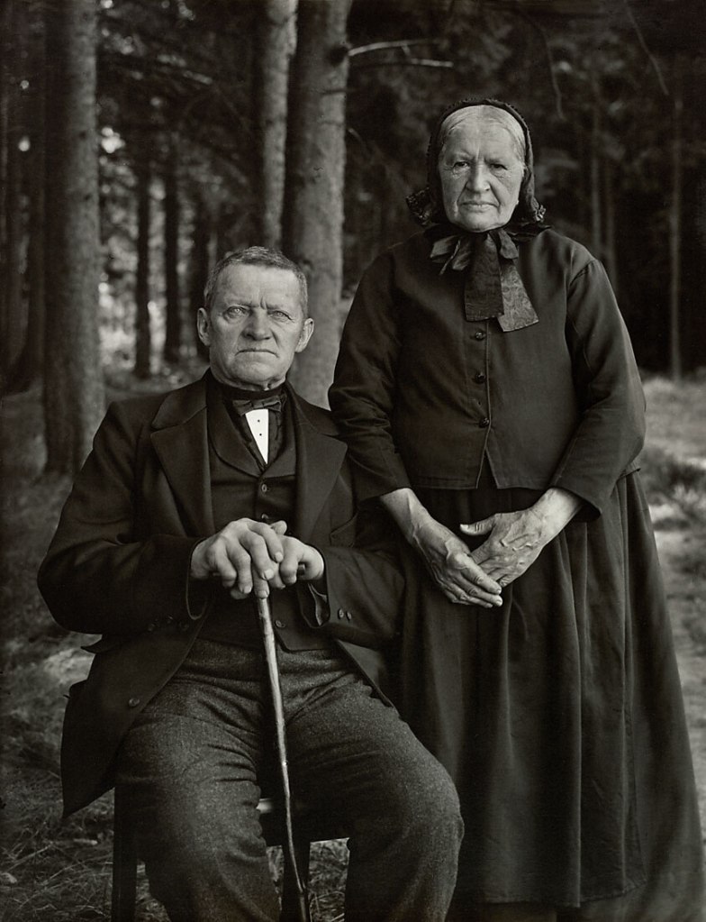 August Sander (German, 1876-1964) 'Bauernpaar – Zucht und Harmonie' 1912 from the exhibition 'After August Sander: People of the 21st Century' at Museum für Gegenwartskunst Siegen, Jan - May, 2022 August Sander (German, 1876-1964) 'Bauernpaar – Zucht und Harmonie' 1912 from the exhibition 'After August Sander: People of the 21st Century' at Museum für Gegenwartskunst Siegen, Jan - May, 2022