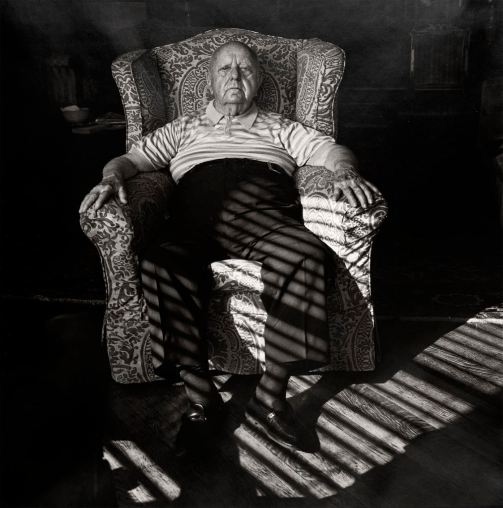 Sylvia Plachy (American born Hungary, b. 1943) 'Virgil Thomson' 1986